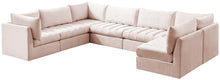 Load image into Gallery viewer, Jacob Pink Velvet Modular Sectional