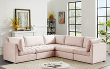 Load image into Gallery viewer, Jacob Pink Velvet Modular Sectional