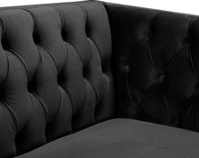 Load image into Gallery viewer, Michelle Black Velvet Chair