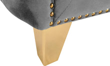 Load image into Gallery viewer, Michelle Grey Velvet Chair