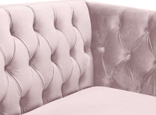 Load image into Gallery viewer, Michelle Pink Velvet Chair
