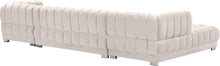 Load image into Gallery viewer, Gwen Cream Velvet 3pc. Sectional (3 Boxes)