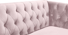 Load image into Gallery viewer, Michelle Pink Velvet Loveseat