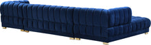Load image into Gallery viewer, Gwen Navy Velvet 3pc. Sectional (3 Boxes)