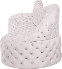 Load image into Gallery viewer, Royal Cream Velvet 2pc. Sectional