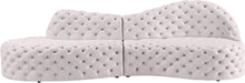 Load image into Gallery viewer, Royal Cream Velvet 2pc. Sectional