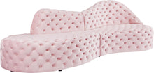 Load image into Gallery viewer, Royal Pink Velvet 2pc. Sectional