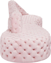 Load image into Gallery viewer, Royal Pink Velvet 2pc. Sectional