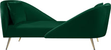 Load image into Gallery viewer, Nolan Green Velvet Chaise