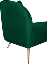 Load image into Gallery viewer, Nolan Green Velvet Chaise