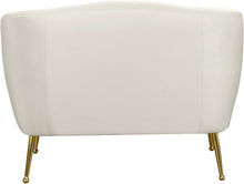 Load image into Gallery viewer, Tori Cream Velvet Chair