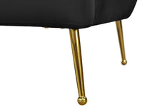 Load image into Gallery viewer, Tori Black Velvet Sofa