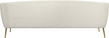 Load image into Gallery viewer, Tori Cream Velvet Sofa