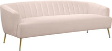 Load image into Gallery viewer, Tori Pink Velvet Sofa