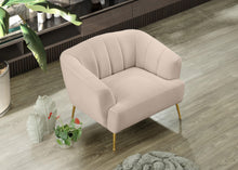 Load image into Gallery viewer, Tori Pink Velvet Chair