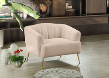 Load image into Gallery viewer, Tori Pink Velvet Chair