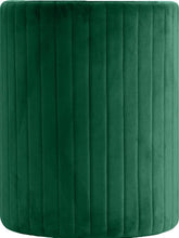 Load image into Gallery viewer, Selena Green Velvet Accent Chair and Ottoman Set