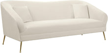 Load image into Gallery viewer, Hermosa Cream Velvet Sofa