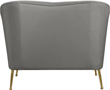 Load image into Gallery viewer, Hermosa Grey Velvet Chair
