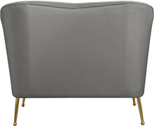 Load image into Gallery viewer, Hermosa Grey Velvet Chair