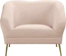 Load image into Gallery viewer, Hermosa Pink Velvet Chair