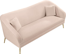 Load image into Gallery viewer, Hermosa Pink Velvet Sofa