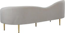 Load image into Gallery viewer, Ritz Cream Velvet Sofa