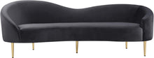 Load image into Gallery viewer, Ritz Grey Velvet Sofa