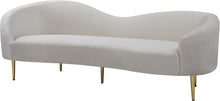 Load image into Gallery viewer, Ritz Cream Velvet Sofa