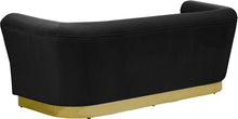 Load image into Gallery viewer, Bellini Black Velvet Sofa