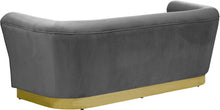 Load image into Gallery viewer, Bellini Grey Velvet Sofa