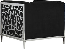 Load image into Gallery viewer, Opal Black Velvet Chair