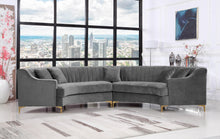 Load image into Gallery viewer, Jackson Grey Velvet 2pc. Sectional