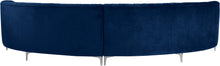 Load image into Gallery viewer, Jackson Navy Velvet 2pc. Sectional