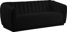 Load image into Gallery viewer, Dixie Black Velvet Sofa