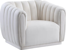 Load image into Gallery viewer, Dixie Cream Velvet Chair