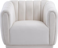 Load image into Gallery viewer, Dixie Cream Velvet Chair