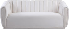 Load image into Gallery viewer, Dixie Cream Velvet Sofa