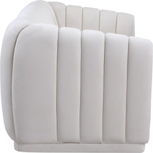 Load image into Gallery viewer, Dixie Cream Velvet Sofa
