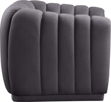 Load image into Gallery viewer, Dixie Grey Velvet Chair