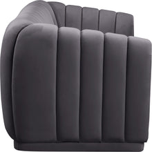 Load image into Gallery viewer, Dixie Grey Velvet Sofa