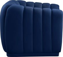 Load image into Gallery viewer, Dixie Navy Velvet Chair