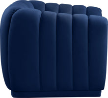 Load image into Gallery viewer, Dixie Navy Velvet Chair