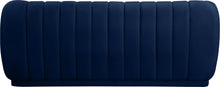 Load image into Gallery viewer, Dixie Navy Velvet Sofa