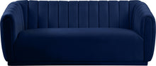 Load image into Gallery viewer, Dixie Navy Velvet Sofa
