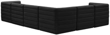 Load image into Gallery viewer, Quincy Black Velvet Modular Sectional