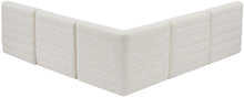 Load image into Gallery viewer, Quincy Cream Velvet Modular Sectional