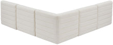 Load image into Gallery viewer, Quincy Cream Velvet Modular Sectional