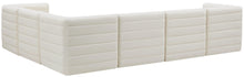 Load image into Gallery viewer, Quincy Cream Velvet Modular Sectional