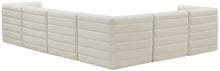 Load image into Gallery viewer, Quincy Cream Velvet Modular Sectional